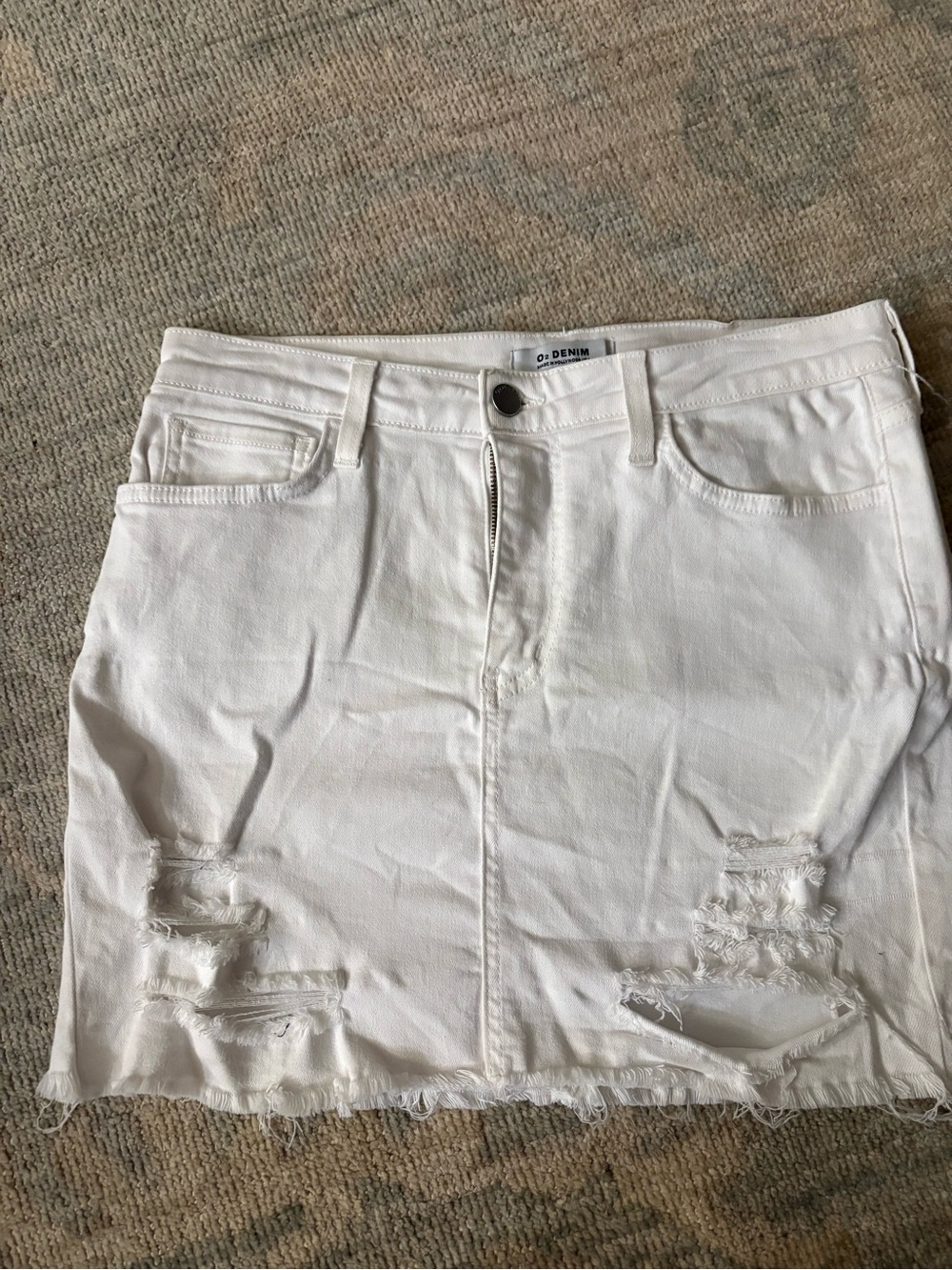 Three O2 Denim Mini Skirts - Picture 8 of 9